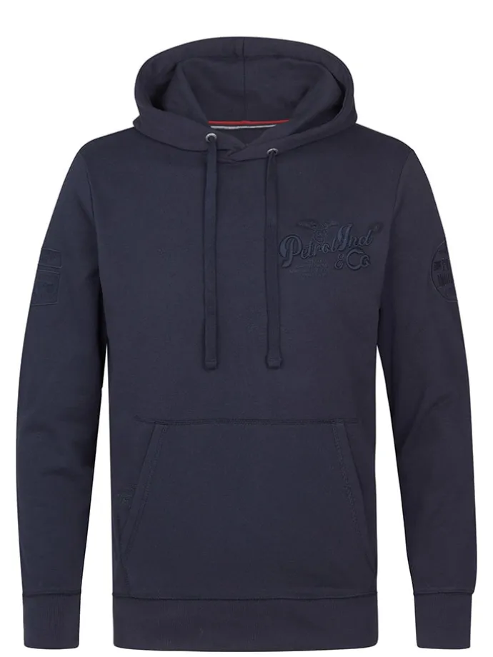 Hoodie in Dunkelblau
