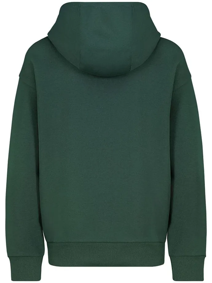 Hoodie in Dunkelgrün