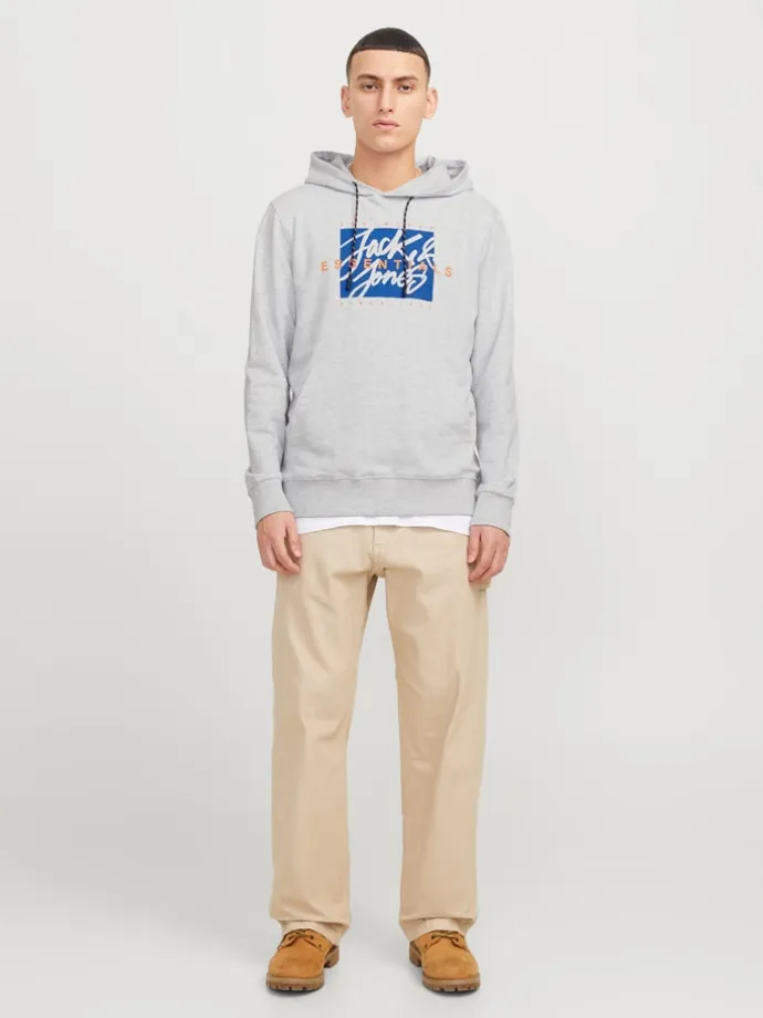 Hoodie in Grau