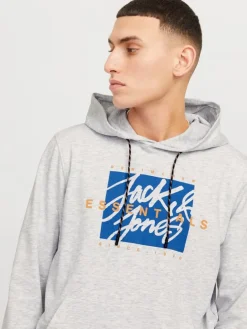Hoodie in Grau