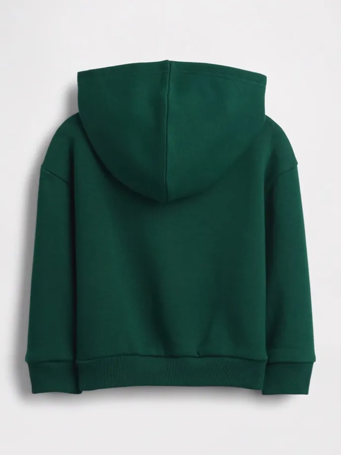 Hoodie in Grün