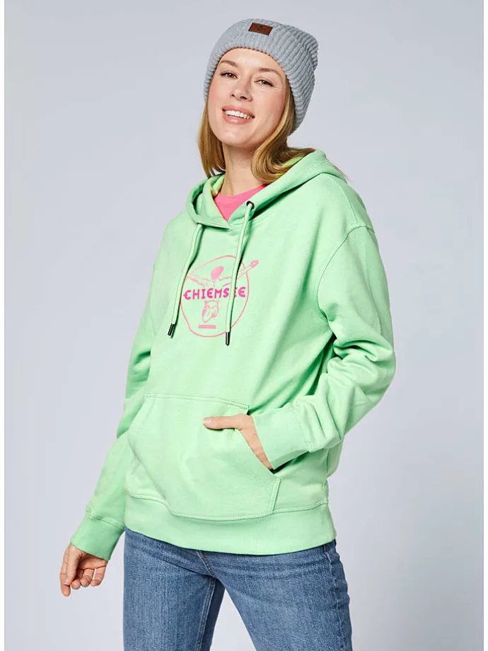 Hoodie in Grün
