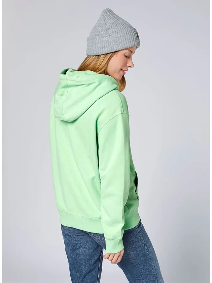 Hoodie in Grün
