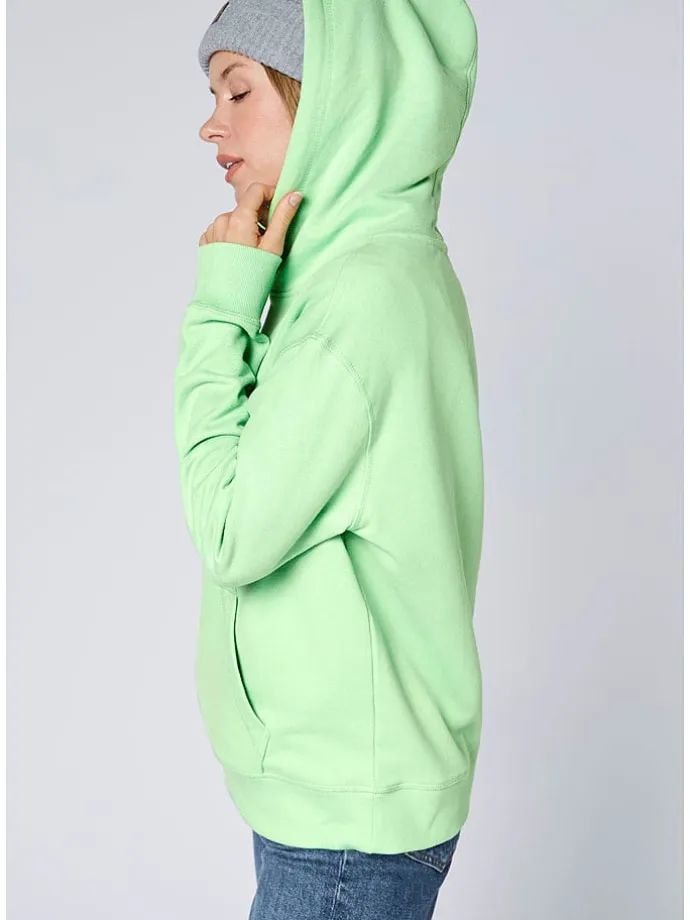 Hoodie in Grün