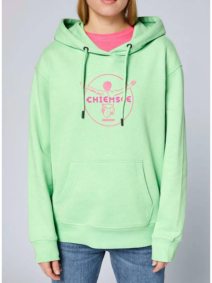 Hoodie in Grün