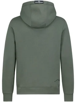Hoodie in Grün