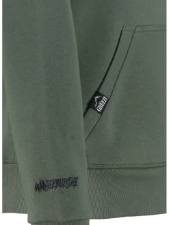 Hoodie in Grün