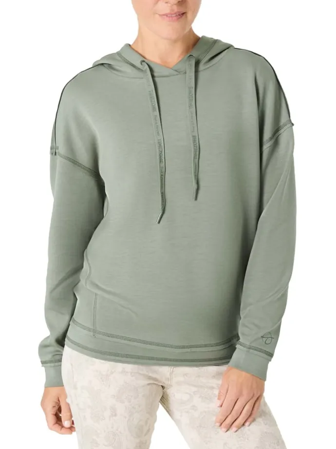 Hoodie in Grün
