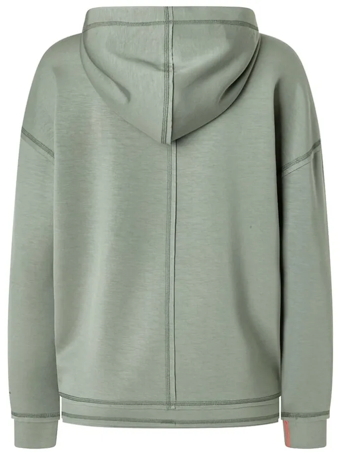 Hoodie in Grün