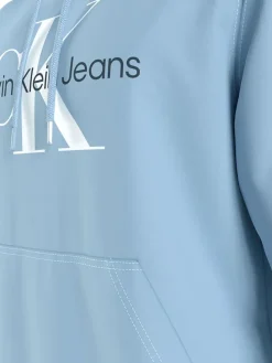 Hoodie in Hellblau