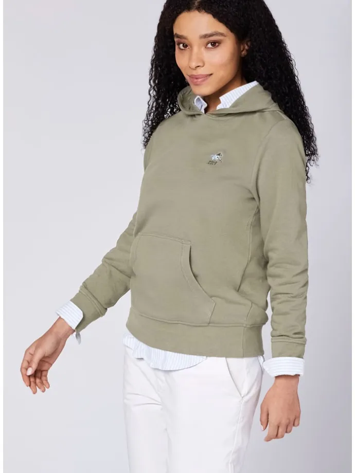 Hoodie in Khaki