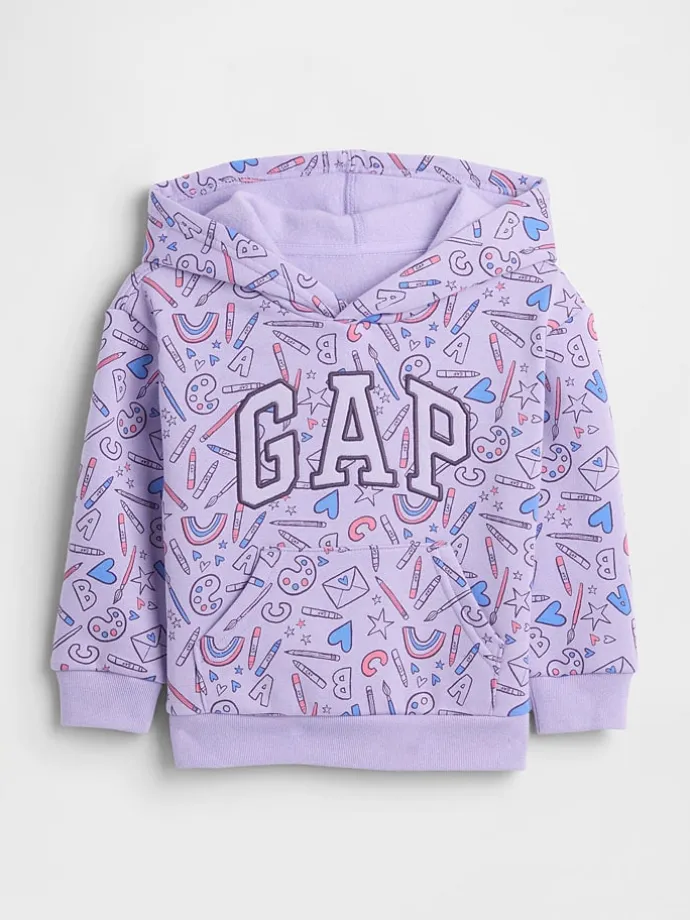 Hoodie in Lila