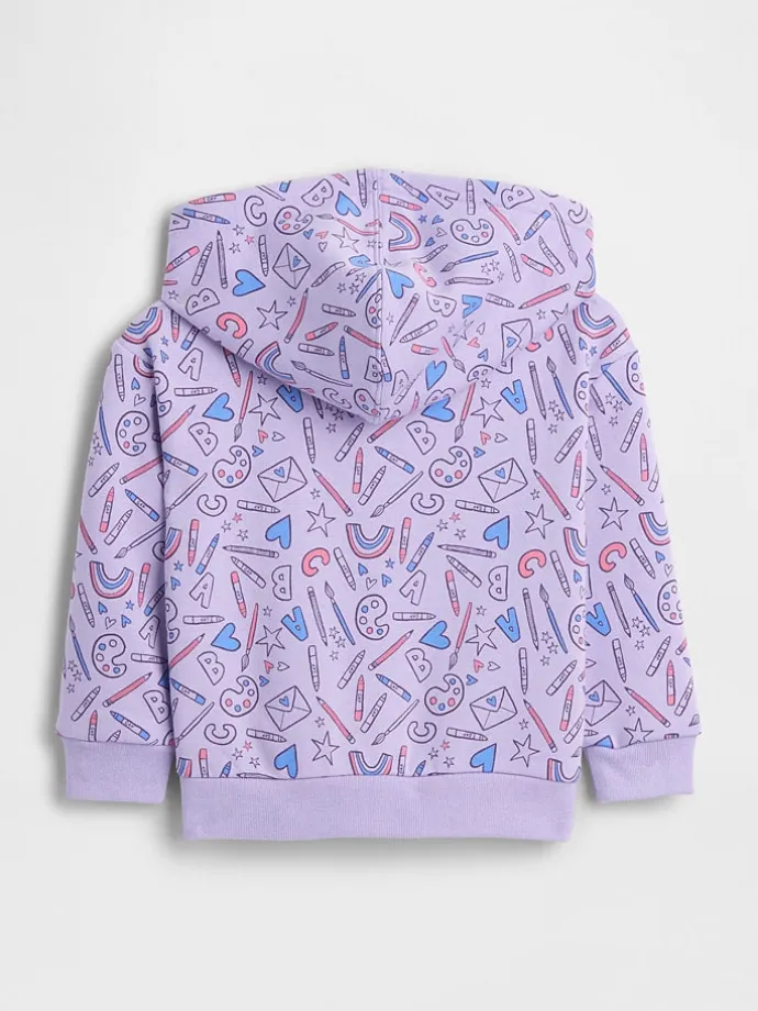 Hoodie in Lila