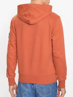 Hoodie in Orange