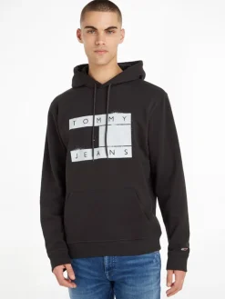 Hoodie in Schwarz