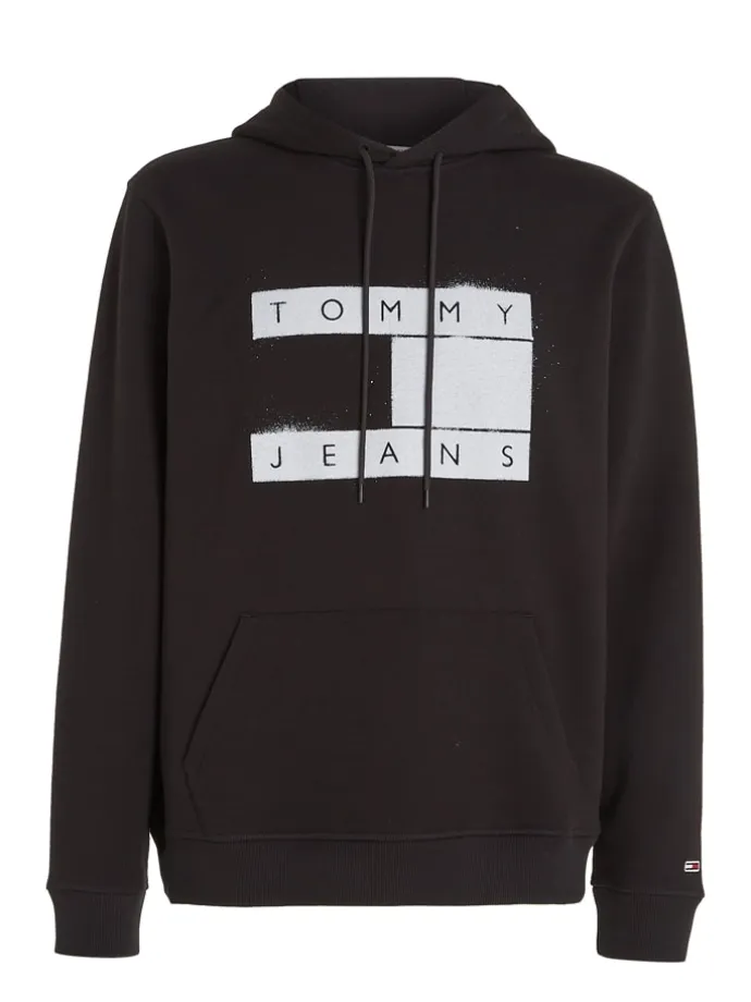 Hoodie in Schwarz