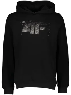 Hoodie in Schwarz