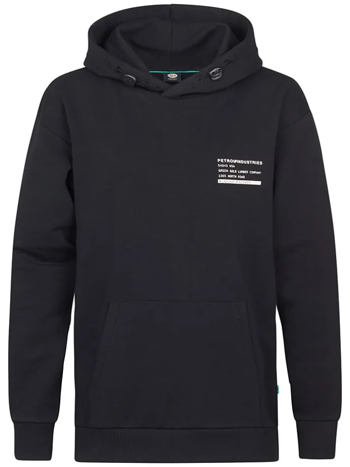 Hoodie in Schwarz