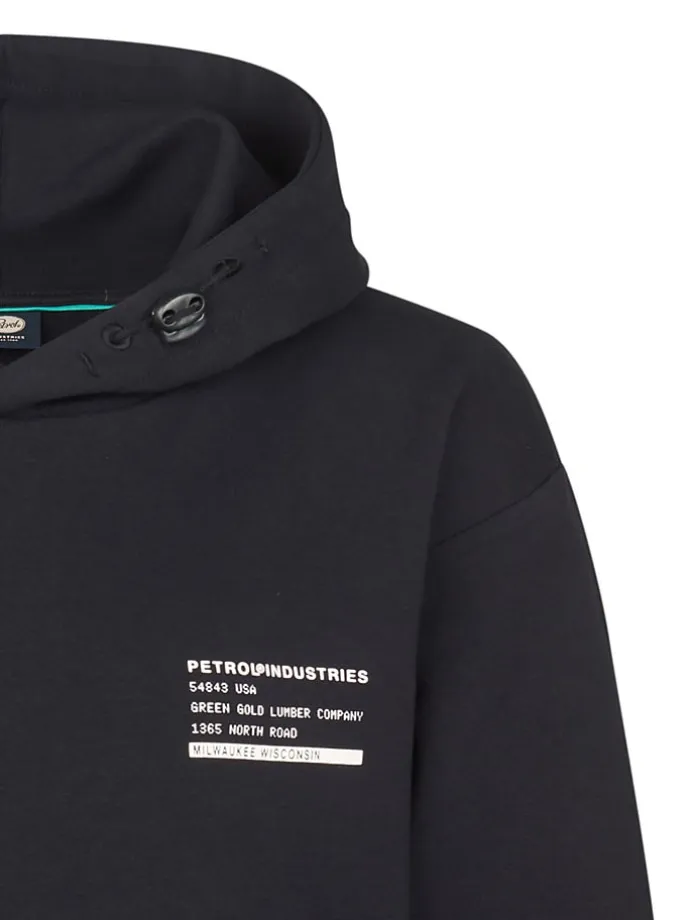 Hoodie in Schwarz