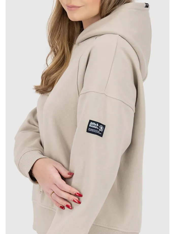 Hoodie "Jessy" in Taupe