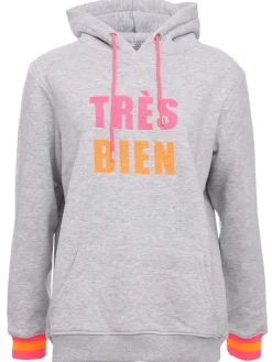 Hoodie "Keira" in Grau
