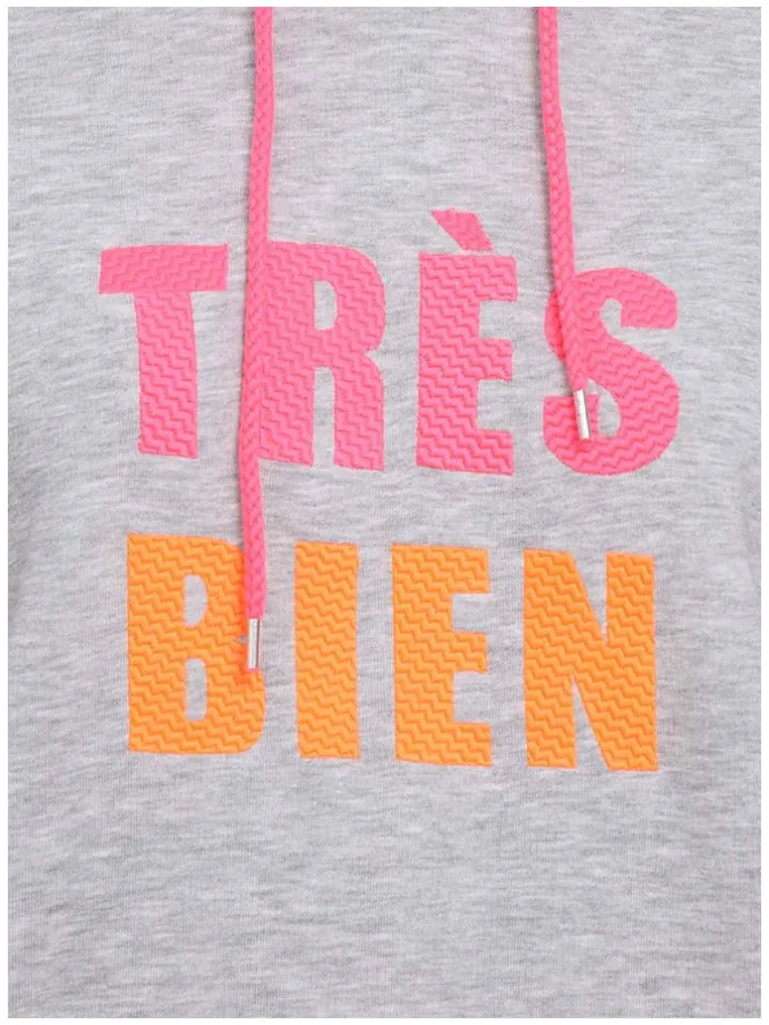 Hoodie "Keira" in Grau