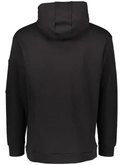 Hoodie "Open Road" in Schwarz