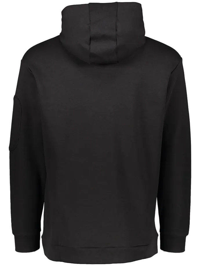 Hoodie "Open Road" in Schwarz