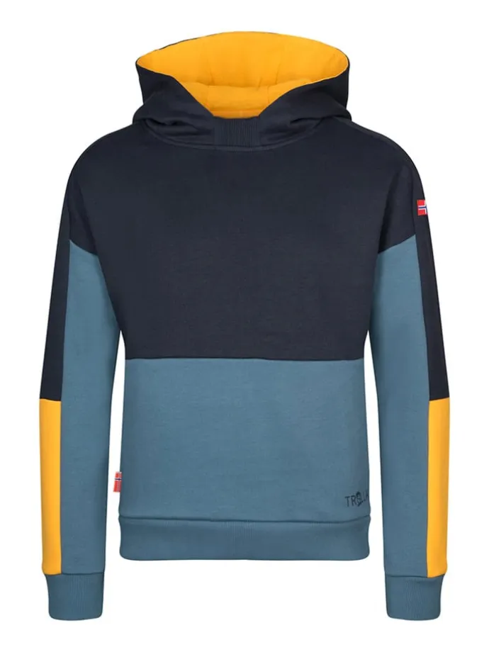 Hoodie "Rondane" in Blau