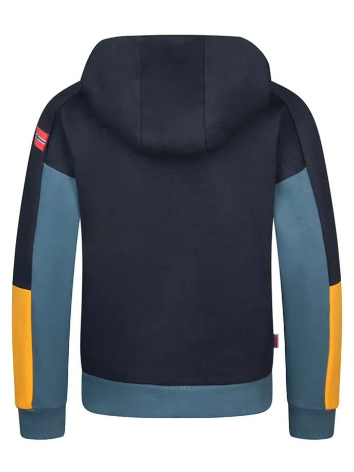 Hoodie "Rondane" in Blau