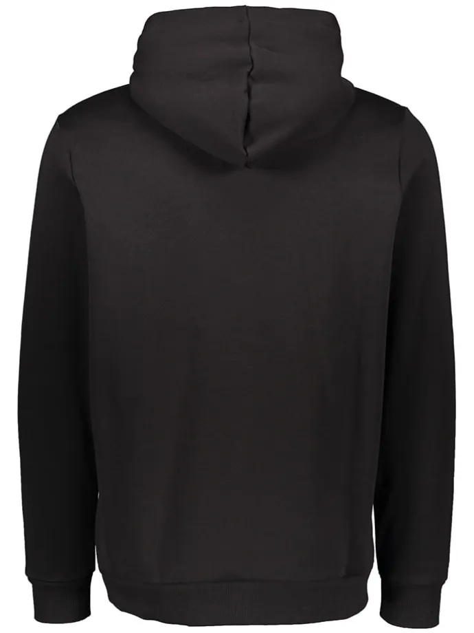 Hoodie "Sports Club" in Schwarz
