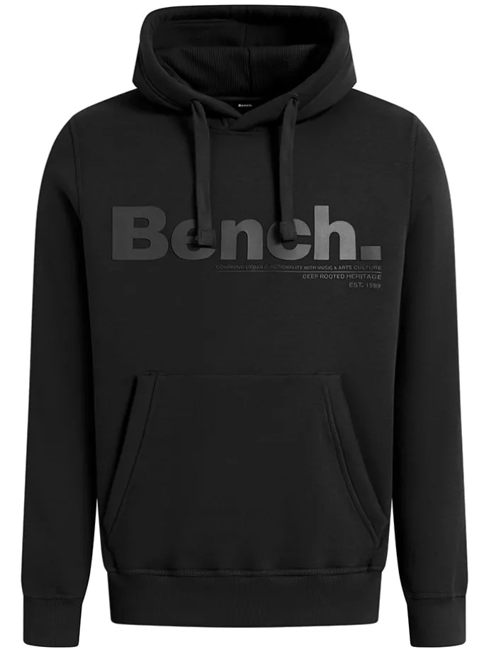 Hoodie "Trassi" in Schwarz