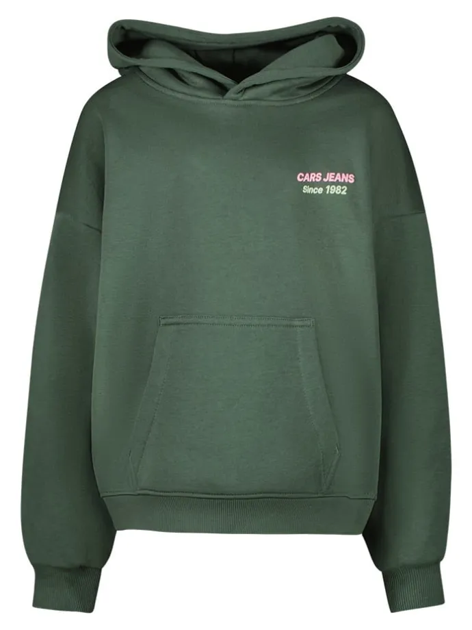 Hoodie "Vallie" in Grün