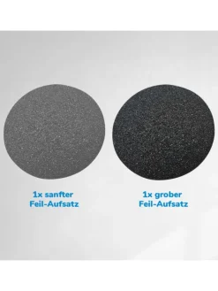 Hornhautentferner PediVac in Weiß