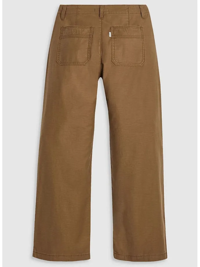 Hose - Comfort fit - in Hellbraun