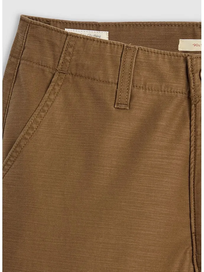 Hose - Comfort fit - in Hellbraun