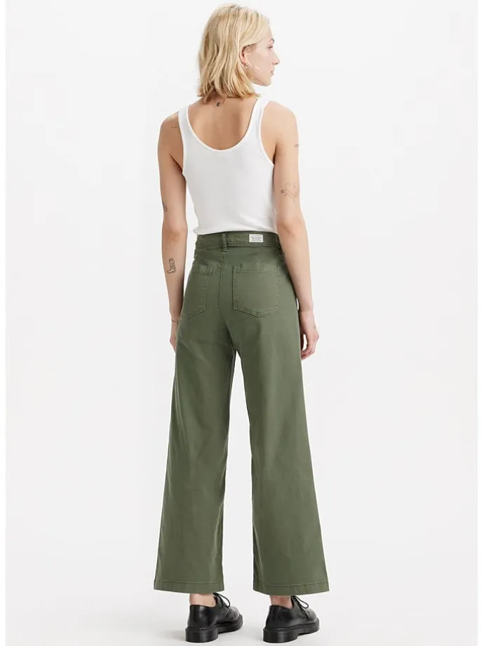 Hose - Comfort fit - in Khaki