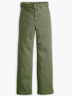 Hose - Comfort fit - in Khaki