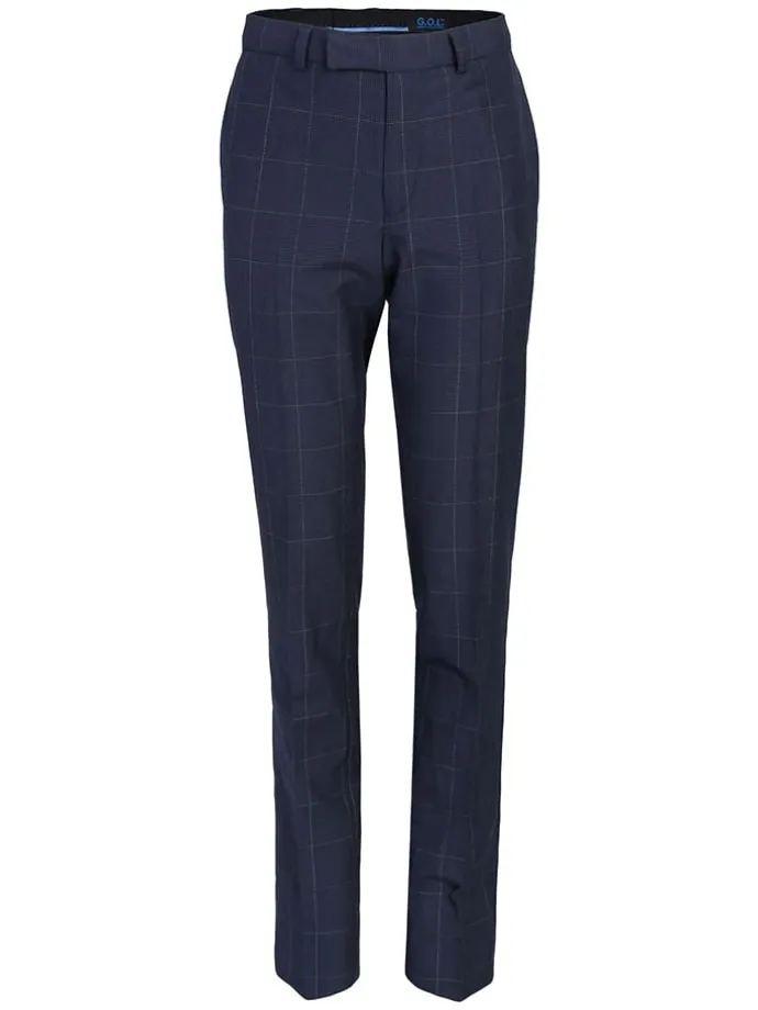 Hose - Slim fit - in Dunkelblau