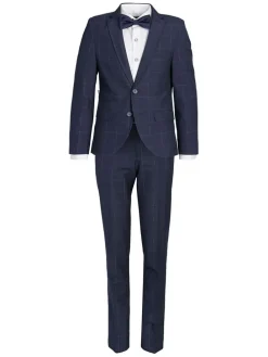 Hose - Slim fit - in Dunkelblau