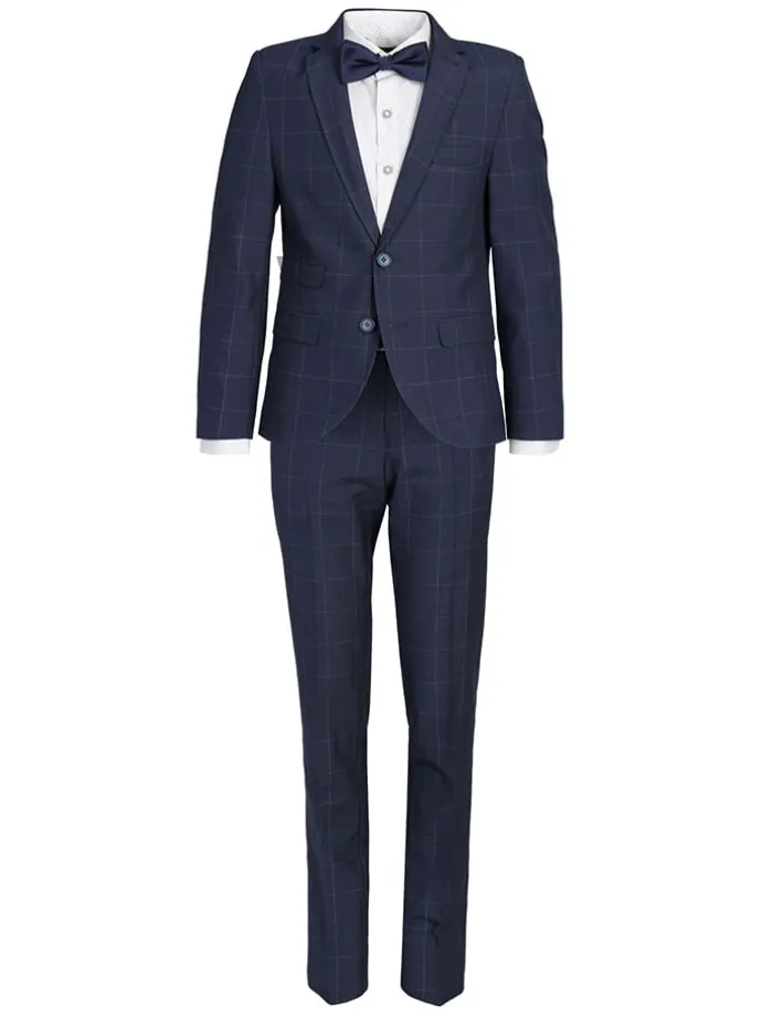 Hose - Slim fit - in Dunkelblau