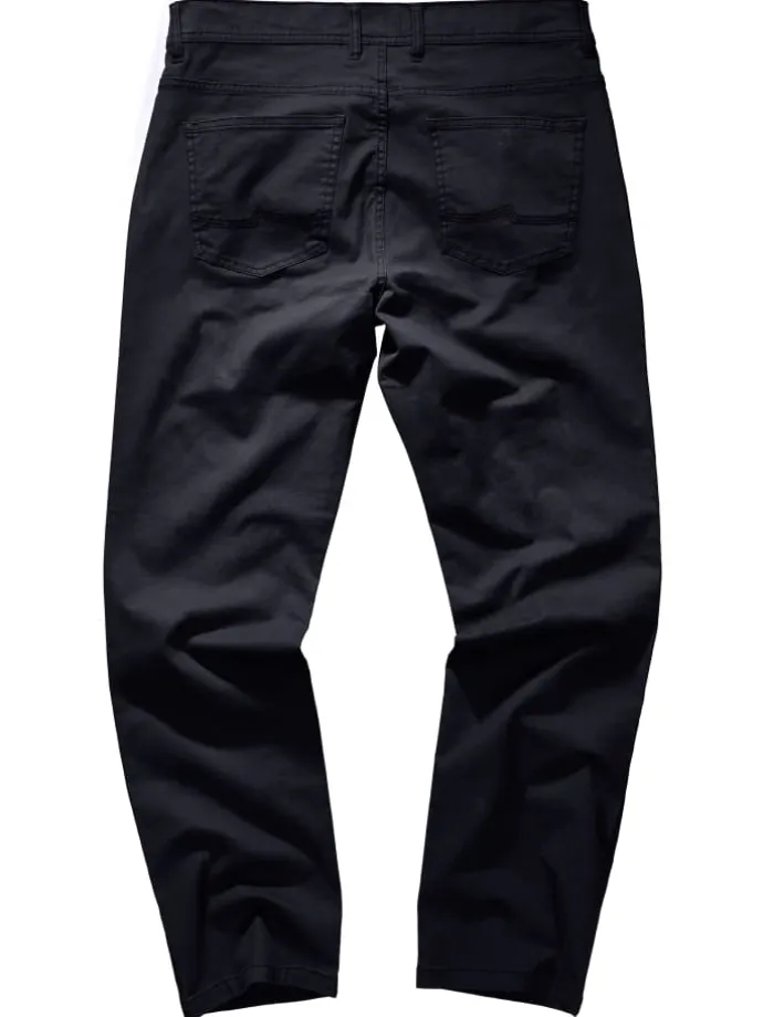 Hose in dunkel marine