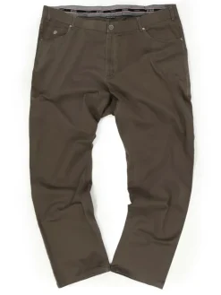 Hose in dunkel oliv