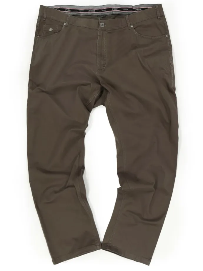 Hose in dunkel oliv