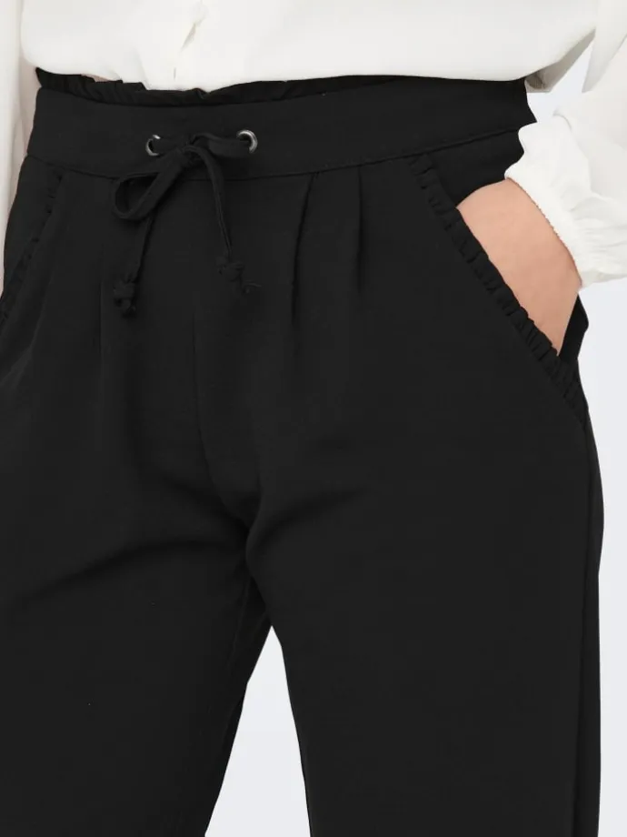 Hose Poptrash Pants Locker JDYCATIA in Schwarz