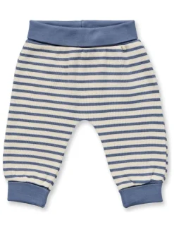 Hose "Sjors" in Blau/ Grau