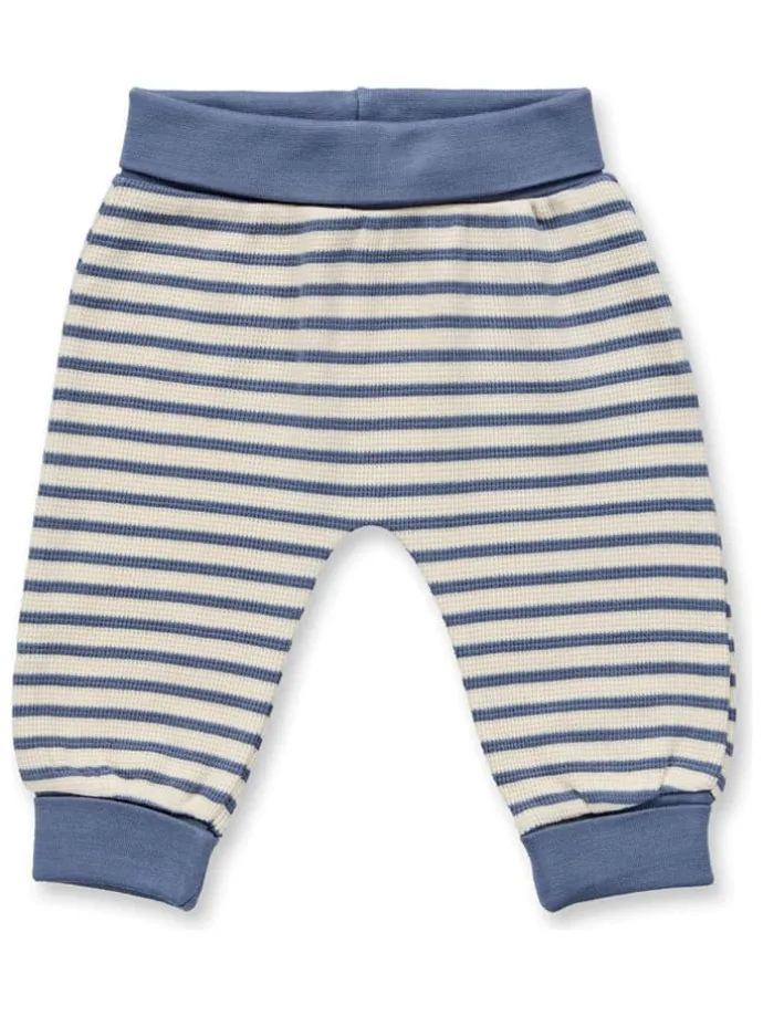 Hose "Sjors" in Blau/ Grau