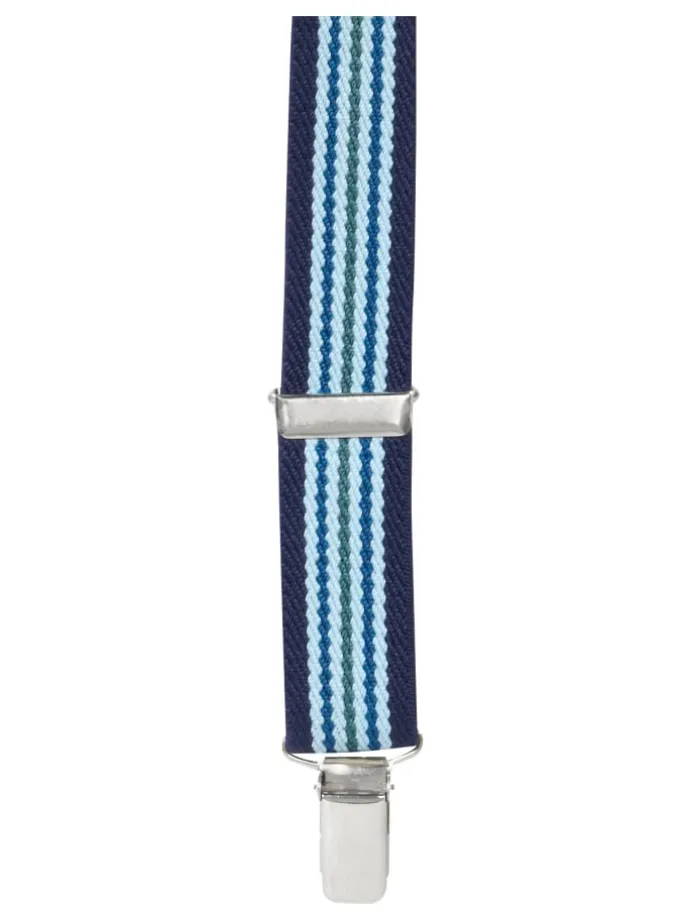 Hosenträger gestreift in Marine