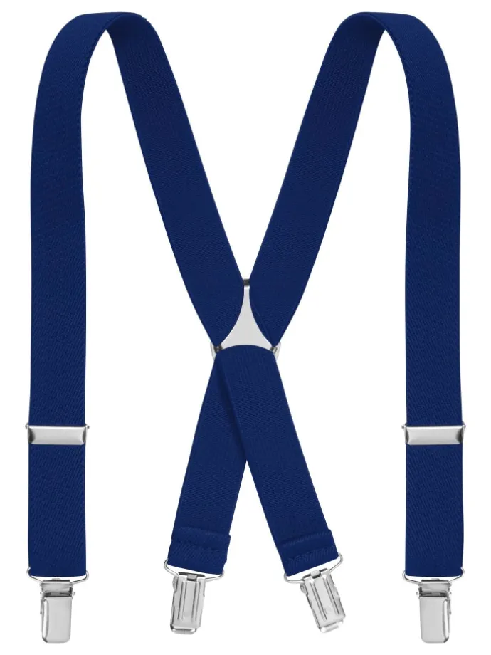 Hosenträger in Marine