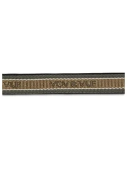 Hundehalsband in Schwarz/ Braun